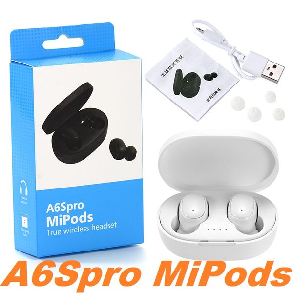 tws a6spro mipods bluetooth earphone headphone wireless earbuds 5.0 waterproof bluetooth headset with mic for iphone android smart phone
tws a6spro mipods bluetooth earphone headphone wireless earbuds 5.0 waterproof bluetooth headset with mic for iphone android smart phone