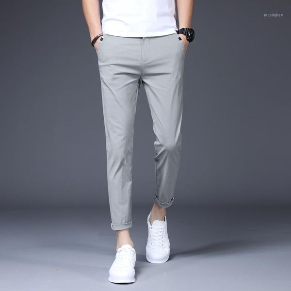 summer men's casual nine - minute pants ice cream breathable slim pencil pants1, Black
summer men's casual nine - minute pants ice cream breathable slim pencil pants1, Black