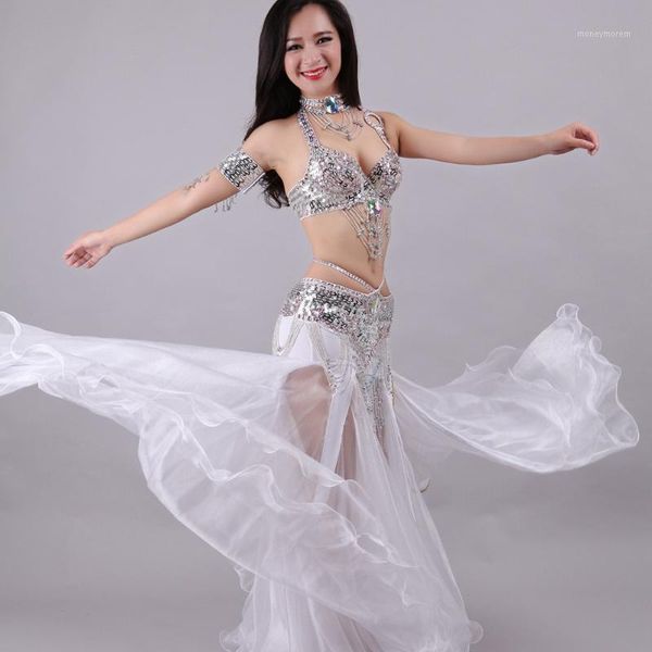 fashion women belly dance costumes sets beaded ladies modern dancing stage performance 5 piece bra and skirt suits1, Black;red
fashion women belly dance costumes sets beaded ladies modern dancing stage performance 5 piece bra and skirt suits1, Black;red