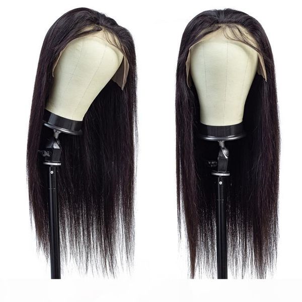 new arrival 13*4 lace front wigs 150% density for black women 100% brazilian virgin human hair straight lace wig, Black;brown
new arrival 13*4 lace front wigs 150% density for black women 100% brazilian virgin human hair straight lace wig, Black;brown