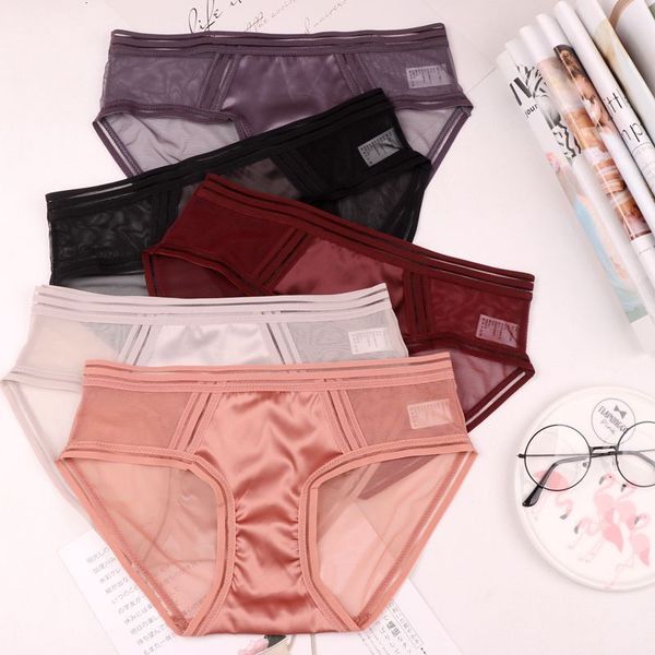 493 high end silk like and comfortable middle and low girls' youth fashion bag buttock mesh briefs, Black;pink
493 high end silk like and comfortable middle and low girls' youth fashion bag buttock mesh briefs, Black;pink