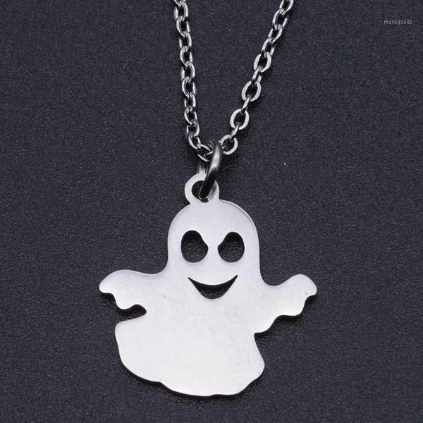 pendant necklaces simple stainless steel ghost necklace goth punk women fashion jewelry men glamour accessories1, Silver
pendant necklaces simple stainless steel ghost necklace goth punk women fashion jewelry men glamour accessories1, Silver