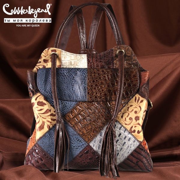 cobbler legend genuine cow leather backpack lapwomen fashion shoulder tassel design leisure trends large capacity daypack
cobbler legend genuine cow leather backpack lapwomen fashion shoulder tassel design leisure trends large capacity daypack