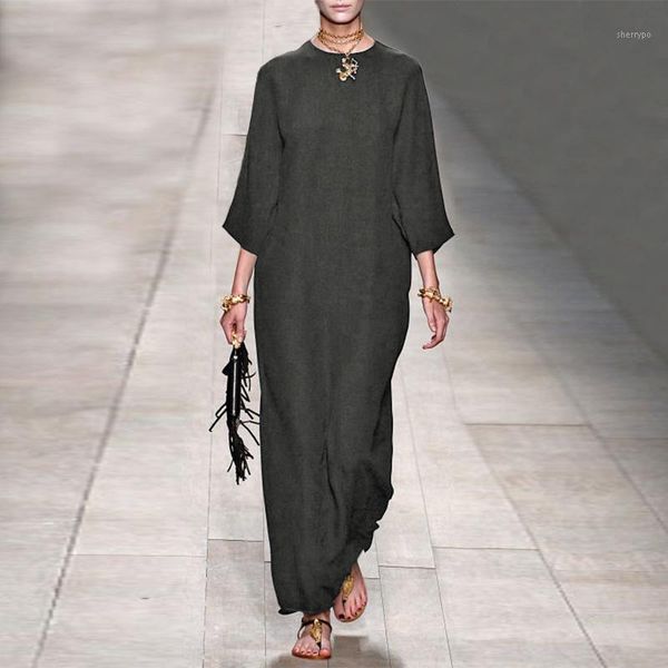vonda women dress 2020 summer beach sundress ladies casual o neck long sleeve bohemian vestidos party robe plus size dresses1, Black;gray
vonda women dress 2020 summer beach sundress ladies casual o neck long sleeve bohemian vestidos party robe plus size dresses1, Black;gray