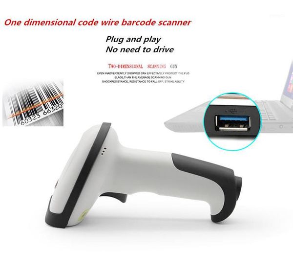 scanners 2021 1d wired barcode scanner bar code reader handheld usb cable for supermarket and system1
scanners 2021 1d wired barcode scanner bar code reader handheld usb cable for supermarket and system1