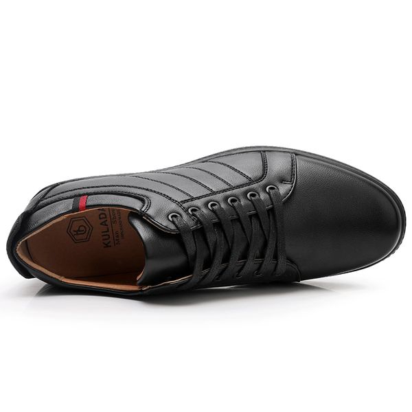 kulada big size shoes men's casual shoes soft fashion walking pu leather comfortable men lace-up hand-made shoes 201012, Black
kulada big size shoes men's casual shoes soft fashion walking pu leather comfortable men lace-up hand-made shoes 201012, Black