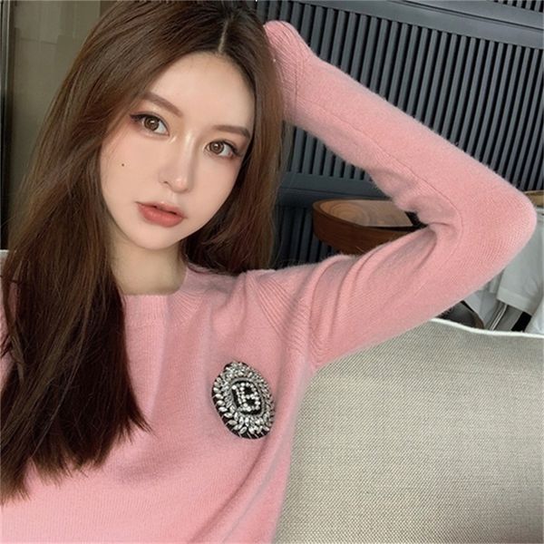 luxury 2021 new knitted shirt pullover round throat designer to woman autumn winter jersey from vintage kpop o0k6 6vsx, White;black
luxury 2021 new knitted shirt pullover round throat designer to woman autumn winter jersey from vintage kpop o0k6 6vsx, White;black