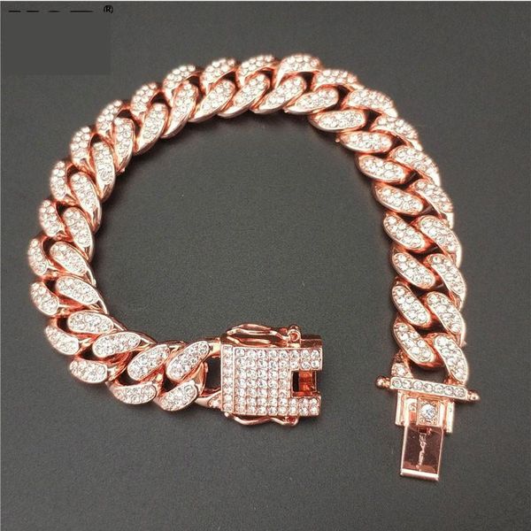 hip hop розового золота цветого bling iced out полного кристалл мужские цепи браслеты браслет майами кубинского link для мужчин ювелирного д, Black
hip hop розового золота цветого bling iced out полного кристалл мужские цепи браслеты браслет майами кубинского link для мужчин ювелирного д, Black