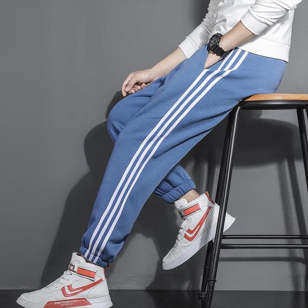 new arrivals fashion winter thick casual loose comfortable breathable striped sport pants for men, Black
new arrivals fashion winter thick casual loose comfortable breathable striped sport pants for men, Black
