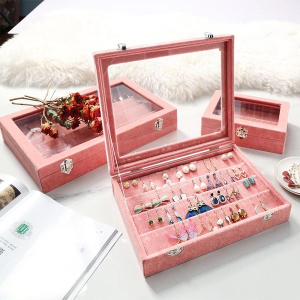 gift wrap m velvet glass jewelry display box tray holder casket storage organizer 2021 earrings ring z1131
gift wrap m velvet glass jewelry display box tray holder casket storage organizer 2021 earrings ring z1131