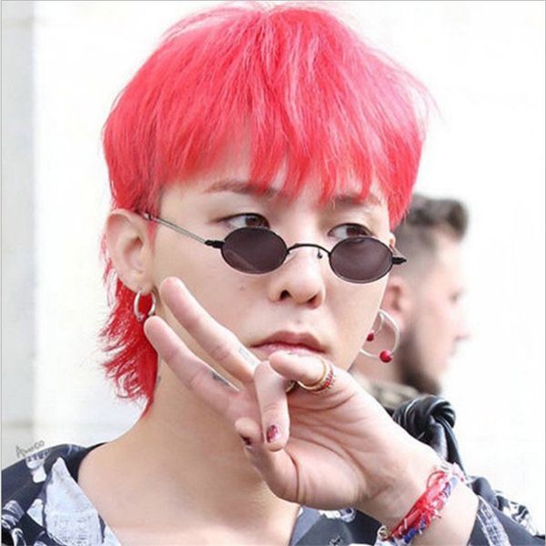 korean new quanzhilong same personalized metal small oval punk sunglasses, White;black
korean new quanzhilong same personalized metal small oval punk sunglasses, White;black