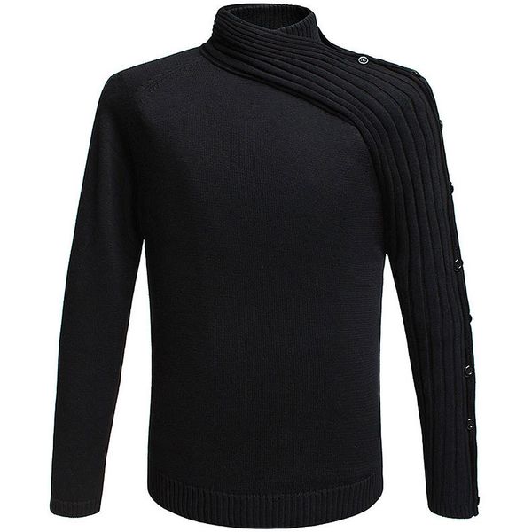 men's sweaters mandarin collar cotton pullover warm autumn winter thick soft slim fit patchwork casual clothes knitted male sweater pul, White;black
men's sweaters mandarin collar cotton pullover warm autumn winter thick soft slim fit patchwork casual clothes knitted male sweater pul, White;black