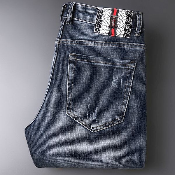 prcxo autumn winter new embroidered men's jeans men's jeans elastic jeanstrousers and jeanskorean and slim feet style printed long, Blue
prcxo autumn winter new embroidered men's jeans men's jeans elastic jeanstrousers and jeanskorean and slim feet style printed long, Blue