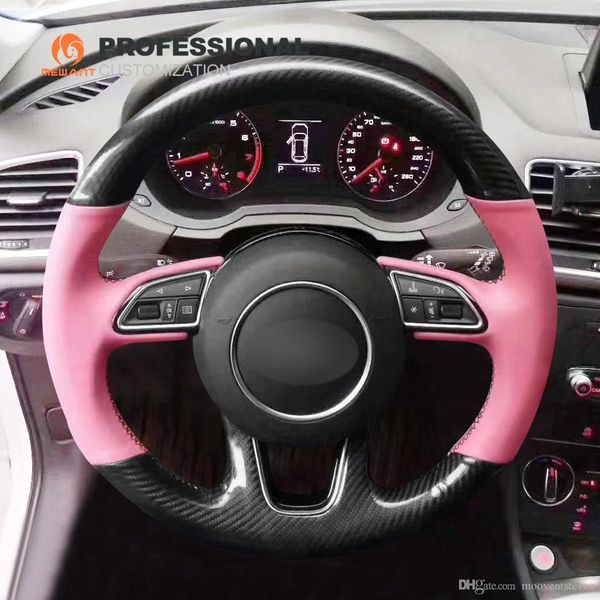 diy carbon fiber pink leather comfortable car steering wheel cover for audi q3 2015-2018 q5 2013-2017 q7 2012-2015
diy carbon fiber pink leather comfortable car steering wheel cover for audi q3 2015-2018 q5 2013-2017 q7 2012-2015