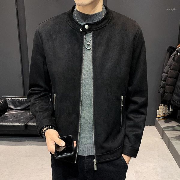 brand autumn motorcycle suede jacket men men's leather jackets jaqueta de couro masculina mens leather coats1, Black;brown
brand autumn motorcycle suede jacket men men's leather jackets jaqueta de couro masculina mens leather coats1, Black;brown
