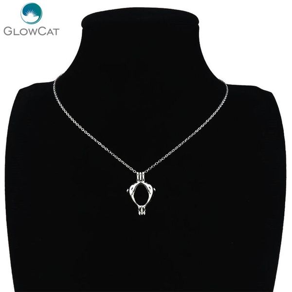 k113 silver double dolphin dffuser locket necklace pearl bead cage steel chain aroma essential oil diffuser locket bbyngd bdehome, Black
k113 silver double dolphin dffuser locket necklace pearl bead cage steel chain aroma essential oil diffuser locket bbyngd bdehome, Black
