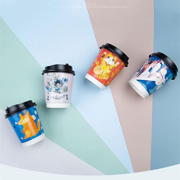 50pcs net red colorful paper cup 300ml creative birthday wedding christmas party favors drinking cups packaging coffee box
50pcs net red colorful paper cup 300ml creative birthday wedding christmas party favors drinking cups packaging coffee box
