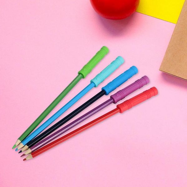 crystal chewable pencil er silicone teether pencil cover tube teething sensory toy for kids boys girls, Black;red
crystal chewable pencil er silicone teether pencil cover tube teething sensory toy for kids boys girls, Black;red