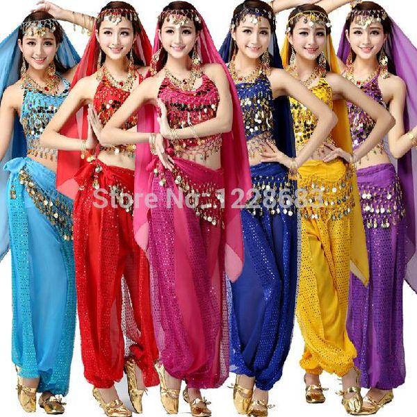 stage wear est bollywood belly dance costumes for women prices two 2 piece set pant and top, Black;red
stage wear est bollywood belly dance costumes for women prices two 2 piece set pant and top, Black;red