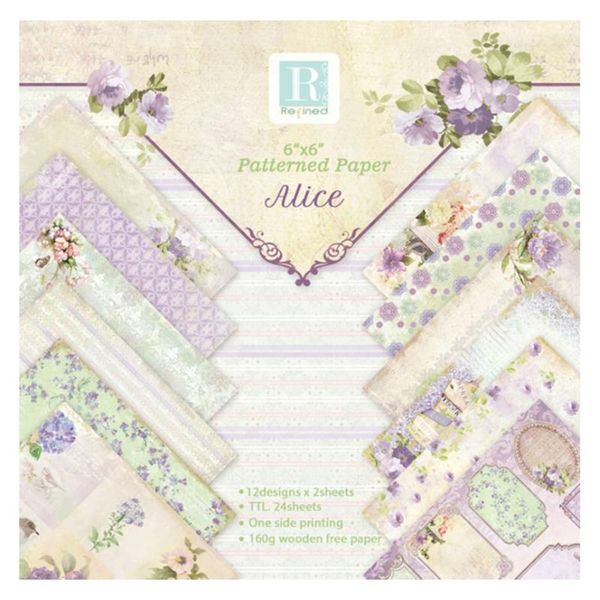 6 inches 24 sheets alice scrapbooking pads paper origami art background paper card making diy scrapbook craft
6 inches 24 sheets alice scrapbooking pads paper origami art background paper card making diy scrapbook craft
