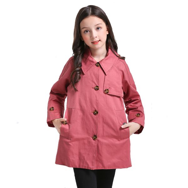 jackets fashion autumn kids coat for girls outerwear 2021 long single-breasted england style children's clothing 6y-12y, Blue;gray
jackets fashion autumn kids coat for girls outerwear 2021 long single-breasted england style children's clothing 6y-12y, Blue;gray