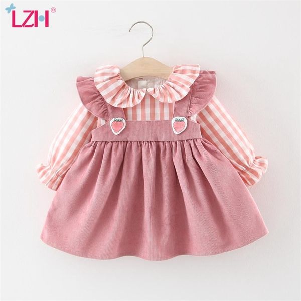 lzh 2020 new autumn leisure dresses for baby girls long sleeve infant party dress kids dress newborn birthday dress 0 1 2 3 year lj201221, Red;yellow
lzh 2020 new autumn leisure dresses for baby girls long sleeve infant party dress kids dress newborn birthday dress 0 1 2 3 year lj201221, Red;yellow
