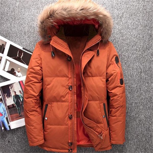 2021 new men's jacket down duck warm white winter coat leather collar with hood parka quilted manly jackets wxf490 z8k2, Black
2021 new men's jacket down duck warm white winter coat leather collar with hood parka quilted manly jackets wxf490 z8k2, Black
