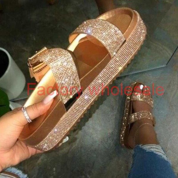 2020 women double-layer rhinestone buckle sandals indoor outdoor wild beach slippers ladies leisure home travel flip flop, Black
2020 women double-layer rhinestone buckle sandals indoor outdoor wild beach slippers ladies leisure home travel flip flop, Black