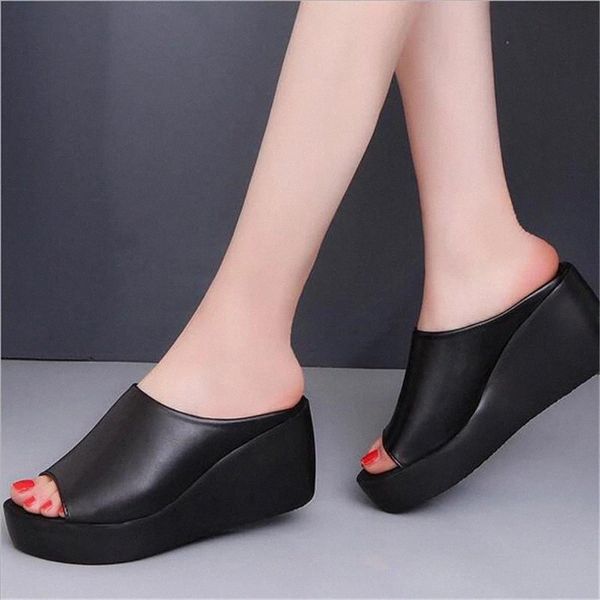 women summer fashion leisure shoes women platform wedges fish mouth sandals thick bottom slippers #li8i, Black
women summer fashion leisure shoes women platform wedges fish mouth sandals thick bottom slippers #li8i, Black