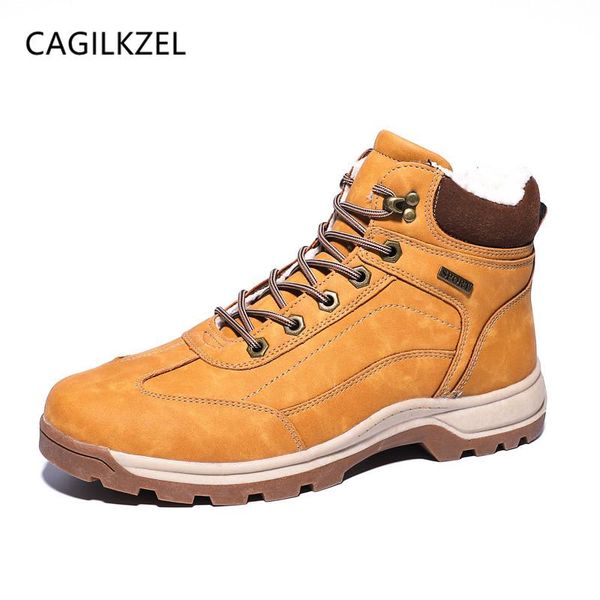 cagilkzel 2020 brand winter warm outdoor ankle snow men boots shoes with fur plush male casual boot sneakers footwear, Black
cagilkzel 2020 brand winter warm outdoor ankle snow men boots shoes with fur plush male casual boot sneakers footwear, Black