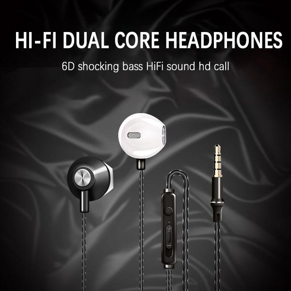 in-ear earphone metal bass wired earphone is suitable for oppo and other mobile music computer wired
in-ear earphone metal bass wired earphone is suitable for oppo and other mobile music computer wired