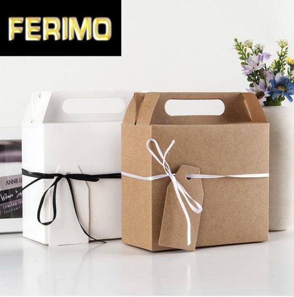 gift wrap 50pcs 14.5*6.5*16cm large cardboard paper box white/brown kraft with handle blank thickened carrier candy large1
gift wrap 50pcs 14.5*6.5*16cm large cardboard paper box white/brown kraft with handle blank thickened carrier candy large1