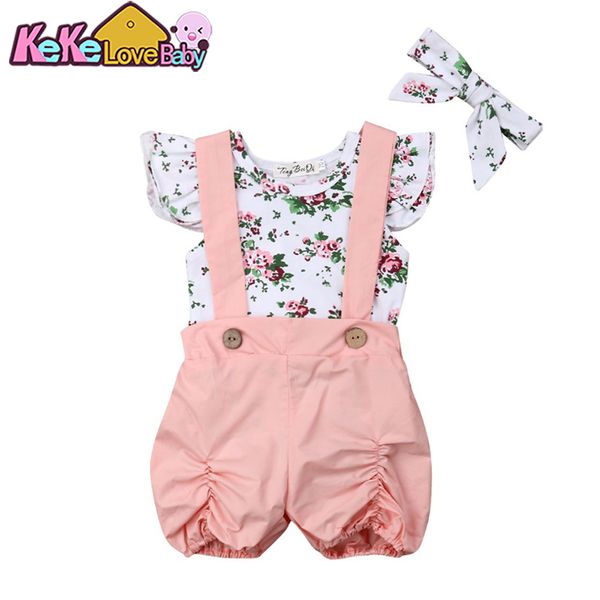 newborn baby girl summer clothes sets ruffle romper bib pants headbands flower 3pcs outfits infant toddler girls clothing set 1021, White
newborn baby girl summer clothes sets ruffle romper bib pants headbands flower 3pcs outfits infant toddler girls clothing set 1021, White