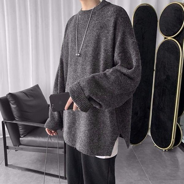 winter 2020 korean version of joker oversize solid color crew neck sweater sweater solid color ins trend men's, White;black
winter 2020 korean version of joker oversize solid color crew neck sweater sweater solid color ins trend men's, White;black