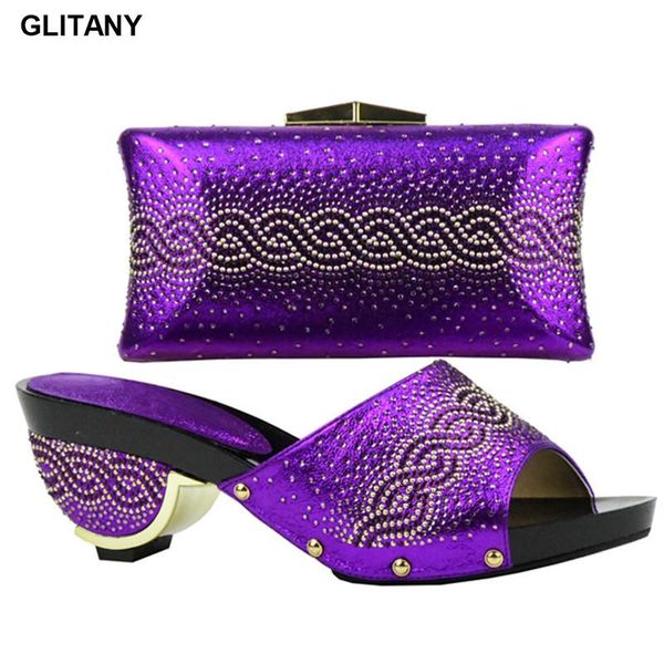 shoes and bag set african sets purple color italian shoes with matching bags women and bag to match for party, Black
shoes and bag set african sets purple color italian shoes with matching bags women and bag to match for party, Black