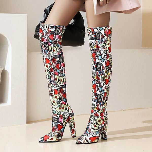 boots brand fashionable big size 43 high heels pointed toe slip on wide leg over the knee party women shoes boots1, Black
boots brand fashionable big size 43 high heels pointed toe slip on wide leg over the knee party women shoes boots1, Black