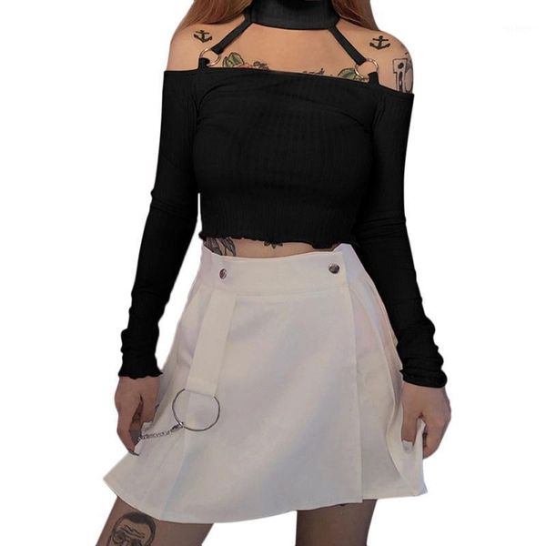 off shoulder t shirt women ruffles slim long sleeve fashion solid color knitted thread slim cotton t shirts1, White
off shoulder t shirt women ruffles slim long sleeve fashion solid color knitted thread slim cotton t shirts1, White