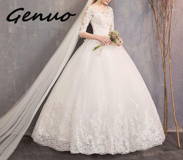 new half sleeve ceremony dresses 2020 new luxury lace embroidery ball gown ceremony dress can custom made vestido de noiva1, White;black
new half sleeve ceremony dresses 2020 new luxury lace embroidery ball gown ceremony dress can custom made vestido de noiva1, White;black