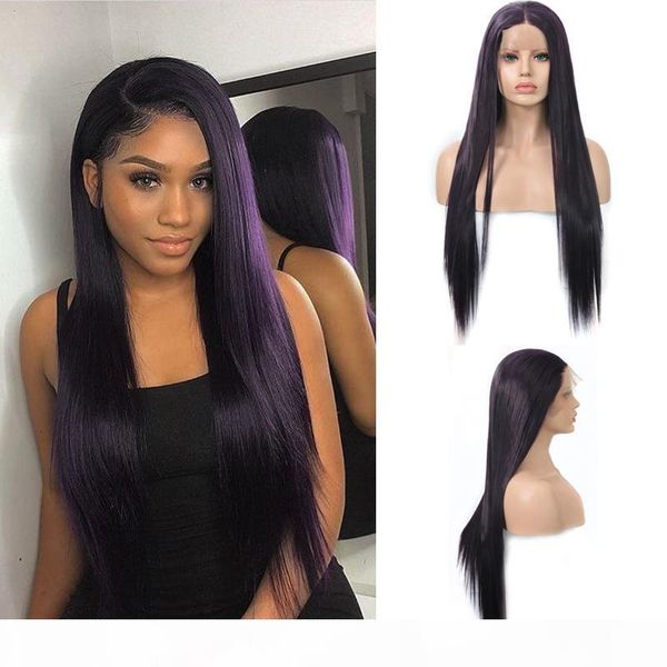 charisma long straight wig heat resistant fiber hair wigs synthetic lace front wig dark purple wigs for women with baby hair, Black
charisma long straight wig heat resistant fiber hair wigs synthetic lace front wig dark purple wigs for women with baby hair, Black