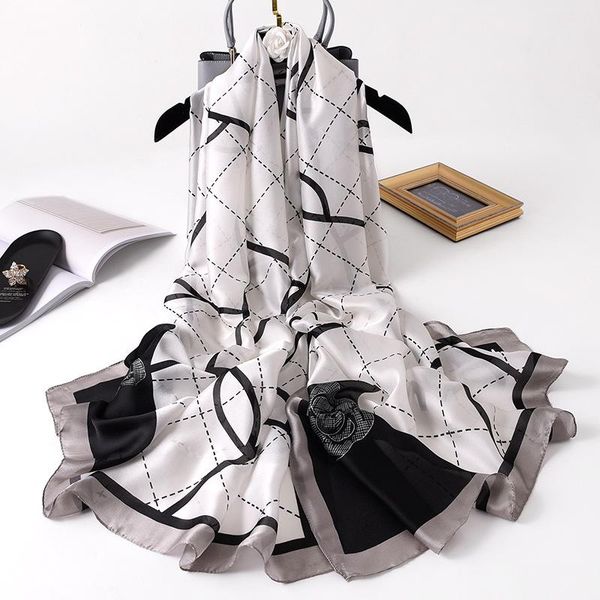 women silk scarf female pashmina stoles winter scarves fashion bandana print shawl head wraps foulard warm bufanda lady hijab wmtigm, Blue;gray
women silk scarf female pashmina stoles winter scarves fashion bandana print shawl head wraps foulard warm bufanda lady hijab wmtigm, Blue;gray