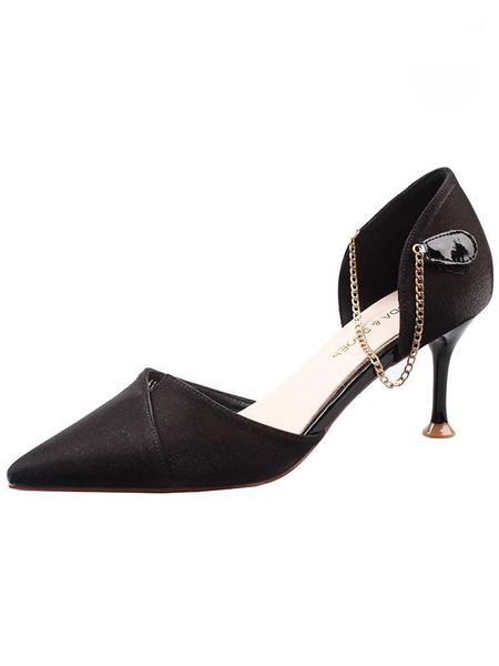 high-heeled shoes women's fine with 2021 spring and autumn new wild women's shoes pointed net red single wedding1, Black
high-heeled shoes women's fine with 2021 spring and autumn new wild women's shoes pointed net red single wedding1, Black