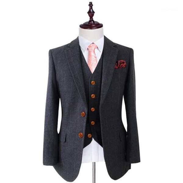wool black herringbone tweed tailor slim fit wedding suits for men retro gentleman style custom made mens 3 piece suits1, White;black
wool black herringbone tweed tailor slim fit wedding suits for men retro gentleman style custom made mens 3 piece suits1, White;black