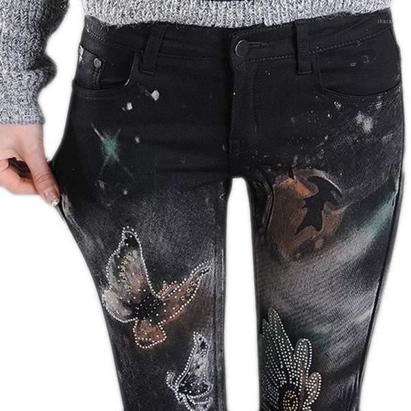 black jeans for woman plus size skinny pencil casual women's pants 2020 with diamond rhinestones jeans stretch femme wf1291, Blue
black jeans for woman plus size skinny pencil casual women's pants 2020 with diamond rhinestones jeans stretch femme wf1291, Blue