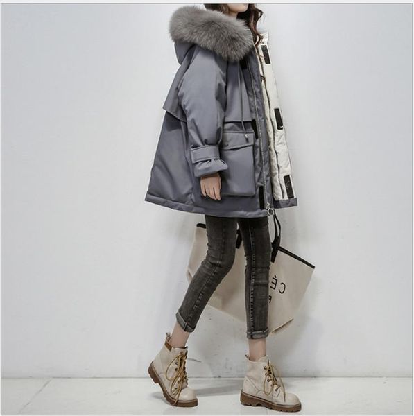 2020 autumn and winter new style selling down jacket women loose fit thick mid-length workwear parka coat waist hugging coat, Black;brown
2020 autumn and winter new style selling down jacket women loose fit thick mid-length workwear parka coat waist hugging coat, Black;brown