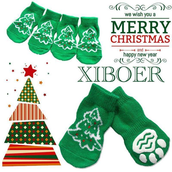 dog apparel pet socks non-skid knitted cotton material winter christmas tree shape cute for small medium dogs puppy warm walk1
dog apparel pet socks non-skid knitted cotton material winter christmas tree shape cute for small medium dogs puppy warm walk1