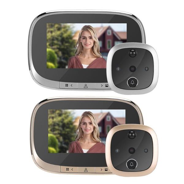 no wifi) 4.3 inch monitor p video doorbell peephole camera 720p hd smart doorbell night vision video camera pir door viewer
no wifi) 4.3 inch monitor p video doorbell peephole camera 720p hd smart doorbell night vision video camera pir door viewer
