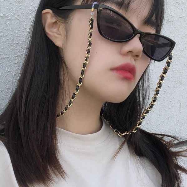 fashion pu leather metal glasses chain trendy luxury gold color glasses holder lanyard straps neck chain sunglasses accessories h bbyarf
fashion pu leather metal glasses chain trendy luxury gold color glasses holder lanyard straps neck chain sunglasses accessories h bbyarf