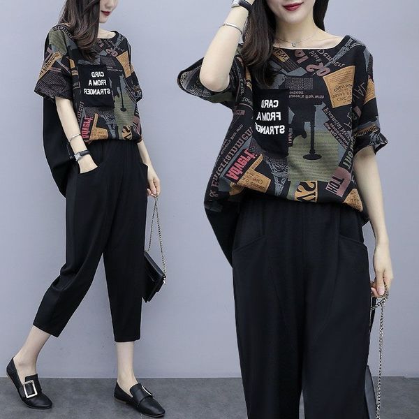 откорма плюс размер женщин 200кг костюм лето новый короткий рукав capris queen двухсекционный два-piecewith иностранный стиль женщин, охваты, Gray
откорма плюс размер женщин 200кг костюм лето новый короткий рукав capris queen двухсекционный два-piecewith иностранный стиль женщин, охваты, Gray