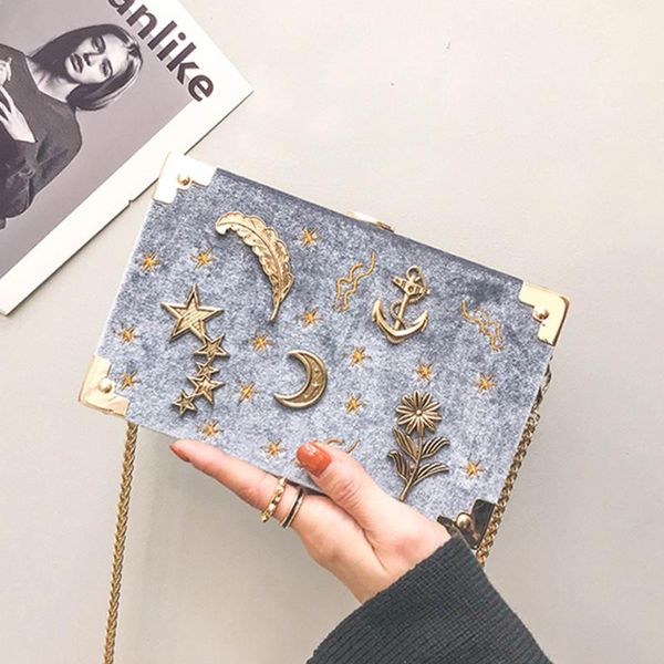 вельвет металл знак box форма сумка кошелек женщины черная цепь партия сцепление сумка kawaii сумка плечо crossbody посланник
вельвет металл знак box форма сумка кошелек женщины черная цепь партия сцепление сумка kawaii сумка плечо crossbody посланник