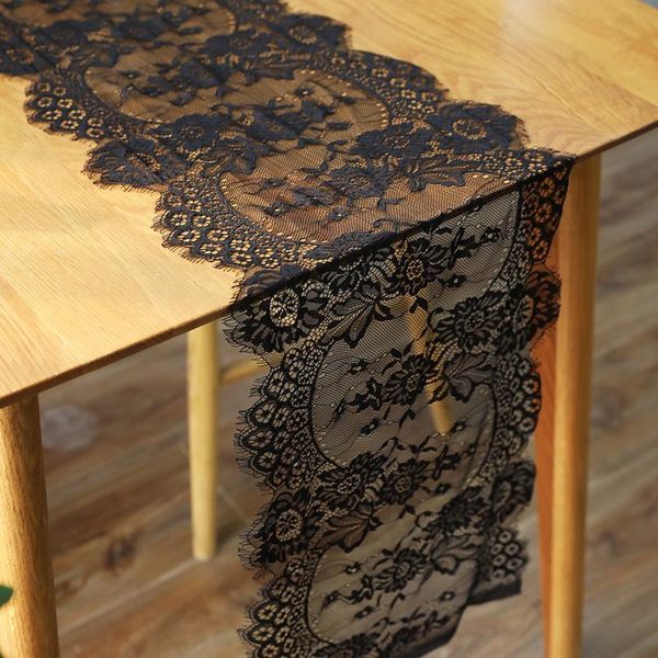 1pcs 35x300cm white floral lace table runner black table cover chair sash for banquet baptism wedding party table de jllywo
1pcs 35x300cm white floral lace table runner black table cover chair sash for banquet baptism wedding party table de jllywo